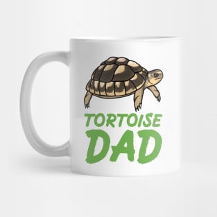 Green Tortoise Dad for Tortoise Lovers Mug